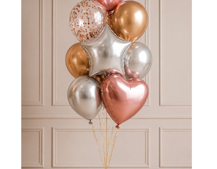 Medium Balloon Bouquet – Charme