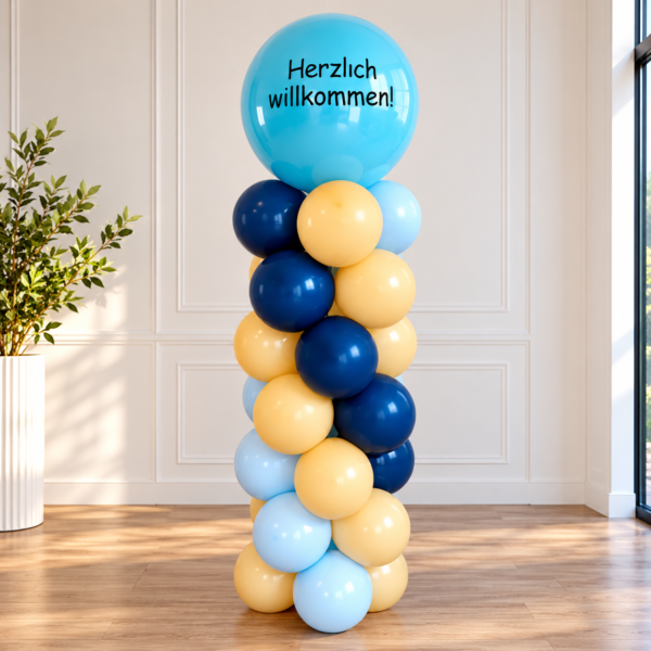 Ballonsäule – Glück
