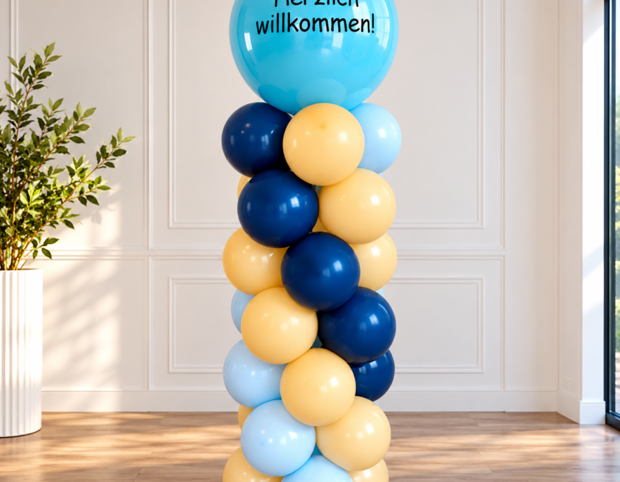 Ballonsäule – Glück